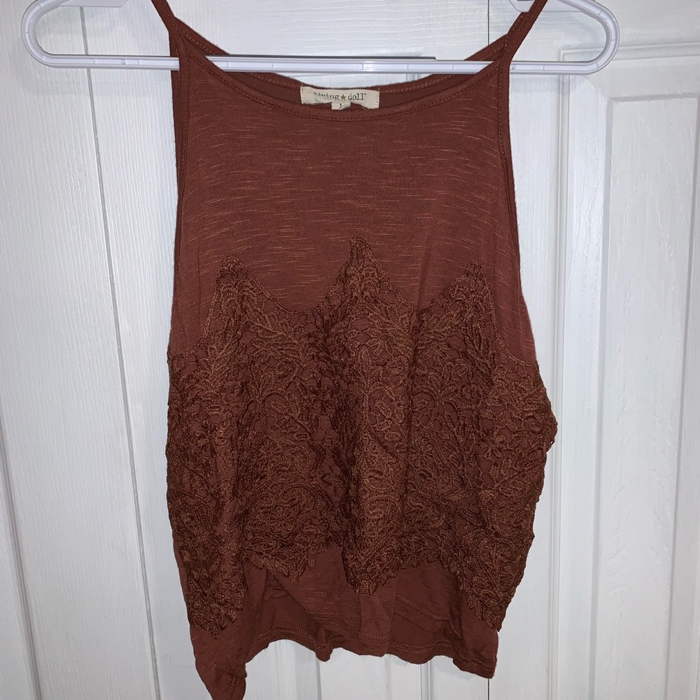 Cropped tank top